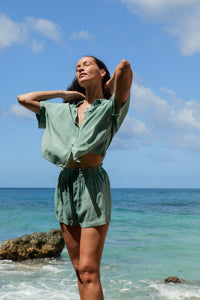 Chemise REIA - Tie &amp; Dye Bleu