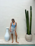 ELA Short Sarong - Silver
