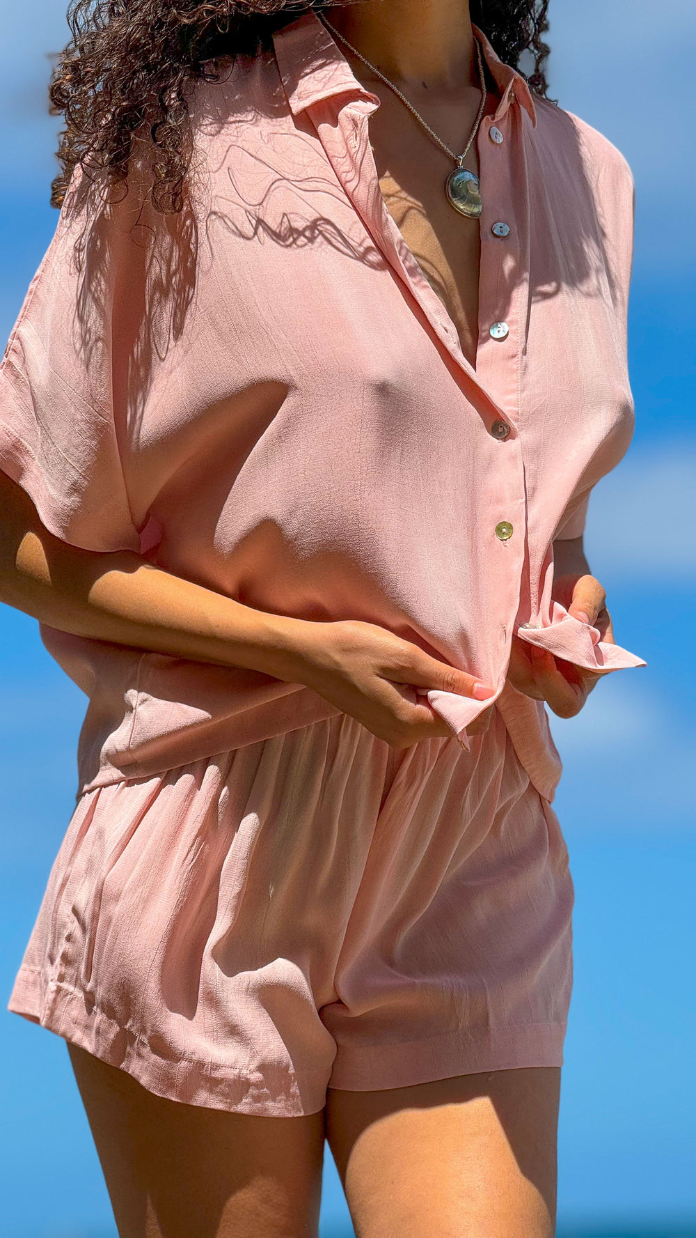 Short BLISS - Tie&Dye Rose pâle